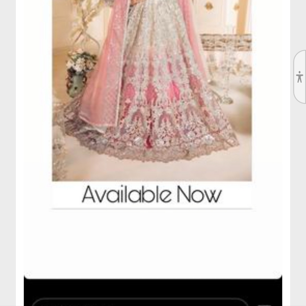 NWOT Designer MARIA N MARYUM Wedding Lehenga, Shalwar and Duppatta Very Heavy.